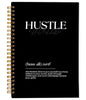 Inspirational Hustle Definition Notebook Journal, Motivational Office Notebook for Women Men Coworkers, Hustle Quote Positive Affirmation Spiral Journal 5.5x8.3 Inch - color: 32-explanation-notebook