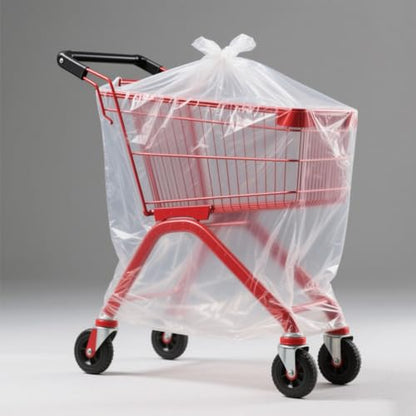 Giant Storage Bags 59 x 99 inches Huge Clear Plastic Bags Perfect for Garage, Furniture, Luggage, Home Appliances, Kids Toys, Equipments, Industry or Agriculture Use and More (5 pack) - size: 59 x 99"