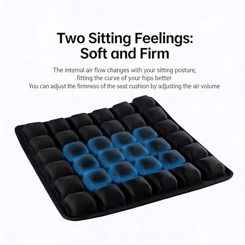 SondlorTravel Cushion Airplane Seat,Portable Air Cushion for Travel, Airplane Long Flights, Office, Car & Wheelchair