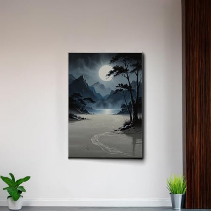 Japanese Wall Art, Minimalist Wall Art, Neutral Abstract Art, Modern Minimalist, Zen Wall Art, Zen Printed Wall Art, Japanese Art Print, Canvas Art, Arts