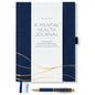 Mental Health Journal – 90 Days of Nervous System Regulation, Anxiety Relief & Emotional Resilience | Guided Daily Prompts + Safety Sequence Card + QR Bonus | Premium Hardcover Gift by a Nervous System Educator - color: Navy