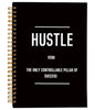 Hustle Definition Inspirational Notebook, Motivational Journal Gifts for Coworkers Women Men, Inspiring Work Spiral Notebooks 5.5x8.3 Inch - color: 21-explanation-notebook