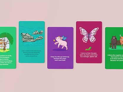You Are Awesome! Volume 1 Fun Illustrated Positive Affirmation Cards. 52 Daily Inspirational and Motivational Messages with light hearted and awesome Illustrations. Fun Self Help for lifes daily journey.