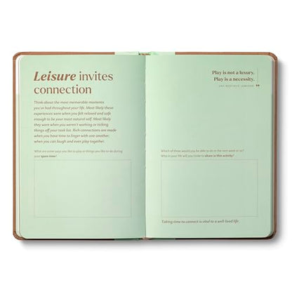 Compendium – Connection Every Day Guided Journal: A Daily Practice for Community and Self-Reflection – A 5-Minute-a-Day Personal Growth Notebook – An Inspiring Daily Journal for Forming New Habits