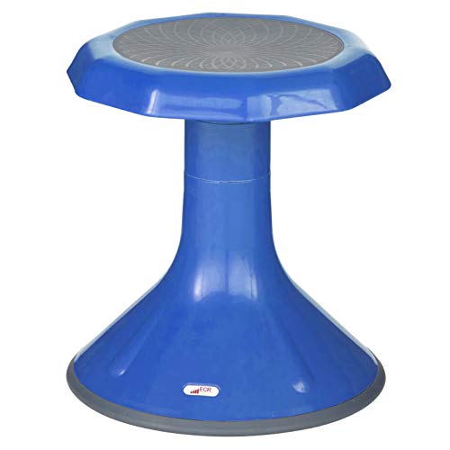 ECR4Kids ACE Active Core Engagement Wobble Stool, 15-Inch Seat Height, Flexible Seating, Blue - color: Blue
