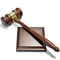Perfect Desk Accessory, Wooden Gavel and Sound Block Set for Lawyers, Judges, Chairmen of The Board Auction, Club Presidents (Square) - style: Square