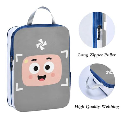 With Zipper 3 Set Packing Travel Bags Polyester Storage Bags for Travel, Photography Enthusiasm Look (3 Set) - color: Photography Enthusiasm Look