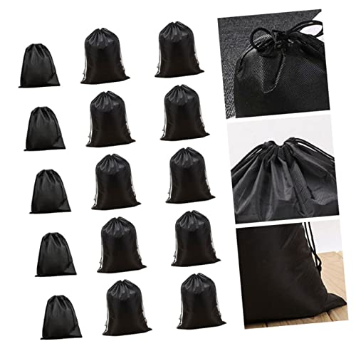 Milisten Non-woven Storage Bags Dustproof Travel Essential Drawstring Closure for Organizing Cosmetics Clothes