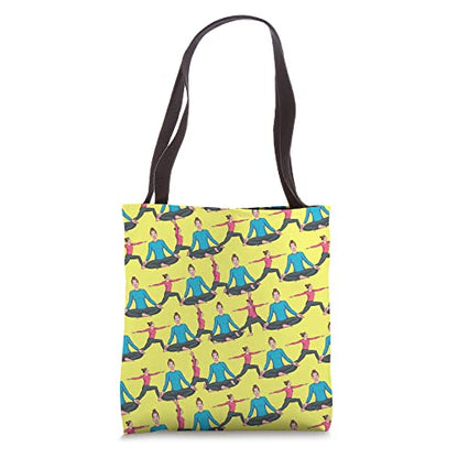 Yogi Pattern Spiritual Meditation Zen Buddhism Yoga Tote Bag