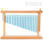 EASTROCK 20 Note Chime Table Wind Chime Bar Percussion Instrument Single Row Chime Hand Chimes Relaxing Meditation Healing Sound Desktop Decoration (Blue) - color: Blue