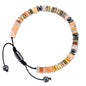 VIBILIA Healing Crystal Bracelets Beaded Bracelets for Men Women Natural Stone Adjustable Bracelets Unique Gifts for Father Son Grandfather Brother Friend - color: YellowAventurine