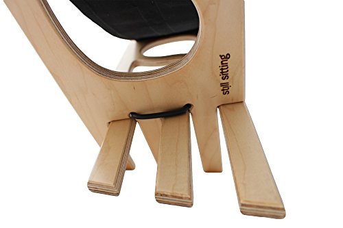 Still Sitting Nomad Meditation Bench (Medium, Black) - color: Black, size: Medium