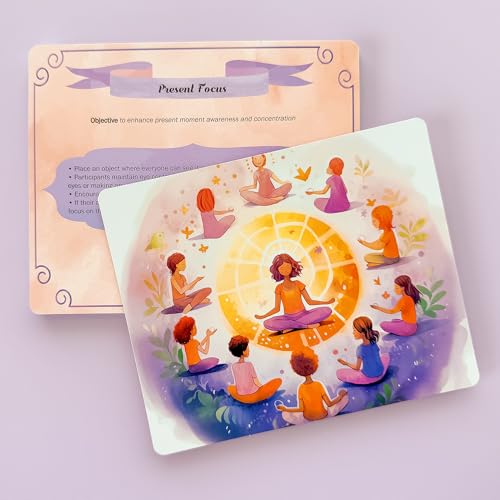 QUOKKA 65 Positive Affirmations Cards for Kids | Mindfulness for Kids with Mindful Practice, Visualization, and Icebreakers | Empower Emotional Well-Being with Meditation & Daily Affirmations XL Cards - color: Kids