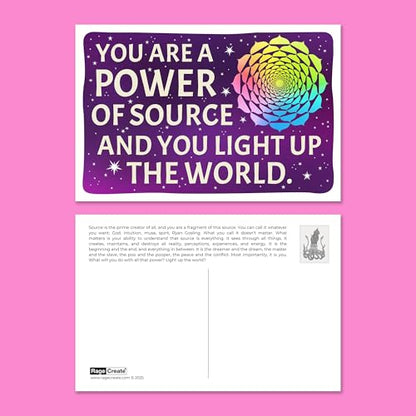 Rage Create Sweet-Ass Affirmations® 2 Magical Postcard Pack (22 Cards)