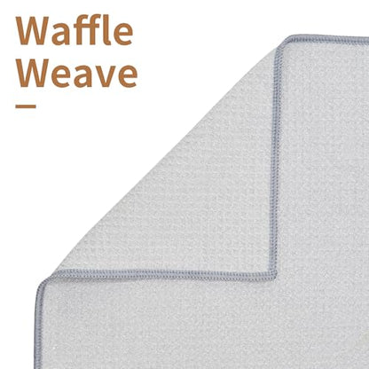 2 Pack Hot Yoga Towel Non Slip Yoga Mat Towel Non-Slip Sweat Absorbent (Light Gray, 72.00" x 26.50") - color: Light Gray