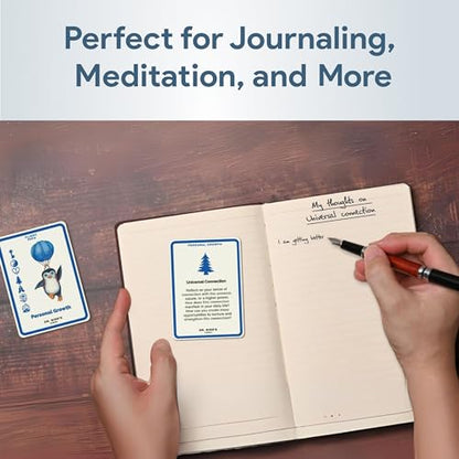 Dr. Bird's Cards – Flight Path: Authentic Relating Deck | Your Self-Help Companion for Growth, Mindfulness & Self-Love | Great for Journaling, Meditation & Therapy