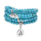 108 Mala Beads Bracelet/Necklace with Buddha Charm – Meditation Beads, Yoga Jewelry, Prayer Beads, Zen Necklace – Ideal Gift for Spiritual Practice - style: Green Turquoise