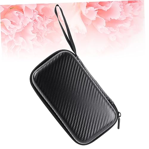 DOITOOL Portable Eva Storage Bag for Durable Shockproof Case with Classic Zipper Design Protective Pouch for Go Use Black
