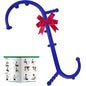 Shrdaepe Massage Trigger Point Cane, Body Deep Tissue, Handheld Back, Neck, Shoulder, Leg and Feet Massager Rod, Muscle Release Tool Self Massage Hook Cane Gifts for Women & Men, Blue - color: Blue
