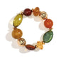 One Log Breeze Wood Bead Resin Bead Mix and Match Beaded Bracelet
