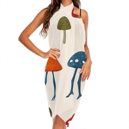 Fashion Travel Swimwear Bikini Wrap All Seasons Chiffon Scarf Beach Yarn Shawl - color: Color985