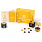 Solar Plexus Chakra Healing Kit – Confidence & Power with Crystals, Essential Oils, Candle, Meditation Shawl, Chakra Jewelry, Affirmations & Guidebook (3rd Box) - color: Solar Plexus Chakra