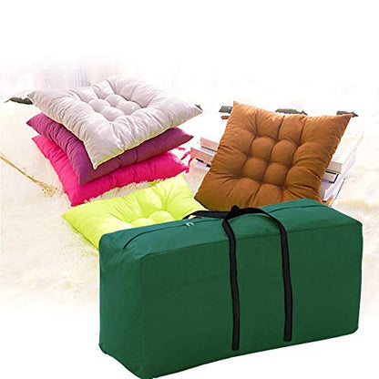 Outdoor Patio Furniture Seat Cushions Storage Bag with Zipper and Handles 68x30x20 Inches Waterproof