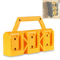 2-IN-1 Battery Holder & Wall Mount Organizer for De.Walt 20V/60V MAX & FLEXVOLT Batteries, 6-Slot Portable De.Walt Battery Caddy Storage Case with Handle for Jobsite, Garage, Workshop, Van, Truck