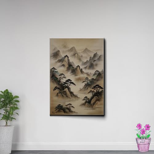 Japanese Wall Art, Minimalist Wall Art, Neutral Abstract Art, Modern Minimalist, Zen Wall Art, Zen Printed Wall Art, Japanese Art Print, Artwork Canvas Décor, Arts