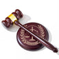 Wooden Gavel and Sound Block Set, Judge Gavel, Gavel for Meetings, Wooden Gavel for Courtroom, Hammer and Gavel Set, Mock Judges Gavel Prop, Auction Gavel ﻿2025 New ''Justice is Never Late'' - style: Carved Patterns (Upgrated)