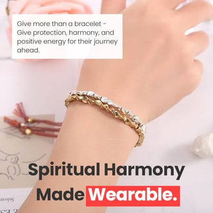 Buddha & Karma Tibetan Copper Beads Bracelet – Handmade Energy Healing for Strength, Balance & Protection – Adjustable Spiritual for Men & Women - color: Best Seller Bundle