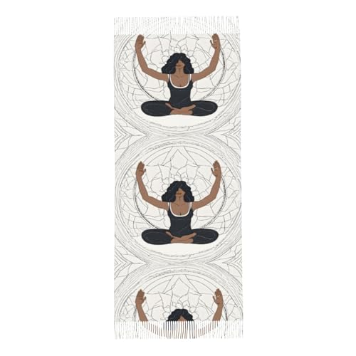 Yoga Meditation Warm Scarf,Soft Scarf For Men And Women,Fashionable Shawl Scarf