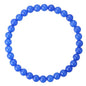 BRCbeads Gemstone Bracelets Natural Gemstone Birthstone Handmade Healing Power Crystal Beads Elastic Stretch 7.5 Inch Gift Box Unisex - color: Sapphire Jade