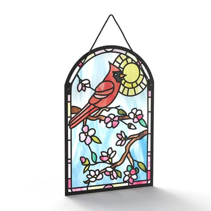 Lovepop Suncatcher Card for Her and Him - 3D Everyday Greeting Cards for Boys, Girls, Men, Women, Son, Daughter - Sending Sunshine Cardinal - 5" x 7" Card - Blank Note Card & Envelope Included - color: Sending Sunshine Cardinal Suncatcher Card