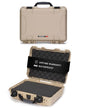 NANUK 910 Hard Case with Customizable Cubed Foam, IP67 Waterproof & Crushproof, Rugged Construction for Ultimate Protection, Made in North America – Tan (14.3” x 11.1” x 4.7”) - color: Tan, style: Cubed Foam