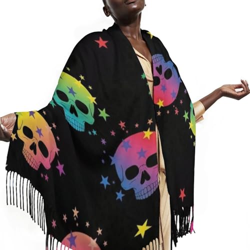 Big Oversized Long Scarves Pashmina Shawl Wrap Women gifts - color: Picture (658)