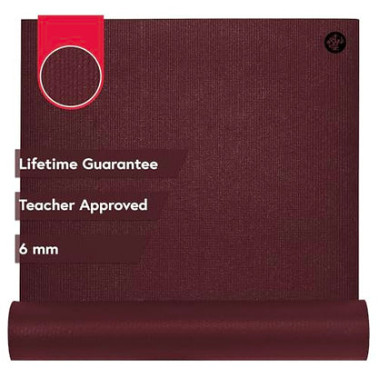 Manduka PRO Yoga Mat - 6mm | Lifetime Durability | Hygienic Construction | Premium Studio Quality | Teacher Approved - color: Verve, size: 85" x 26"