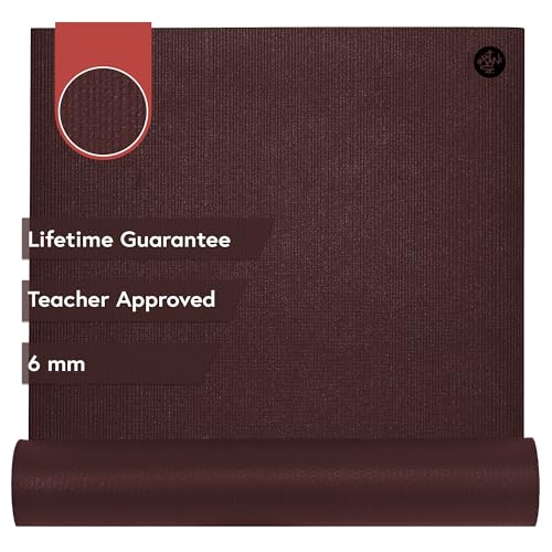 Manduka PRO Yoga Mat - 6mm | Lifetime Durability | Hygienic Construction | Premium Studio Quality | Teacher Approved - color: Verve, size: 85" x 26"