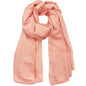 Women's Cotton Scarves Lady Light Soft Fashion Solid Scarf Wrap Shawl - color: Pink Dusk