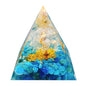 Tree of Life Orgone Pyramid,Natural White Quartz&Apatite Orgonite Healing Crystal Pyramid,Crystal Stone Positive Reiki Energy Generator Collection Wealth Lucky Meditation Tool(6cm) - color: White1