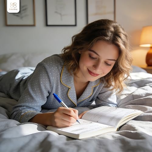 BIROYAL 5 Minute Gratitude Journal 2026 - Undated Daily Gratitude Journal for Women - 20 Weeks 5 Minute Guide Journals - Daily Journals with Prompts for Happiness, Mindfulness & Reflection - Self Care Gift - color: Khaki