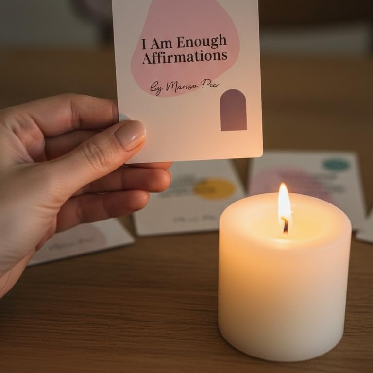 Marisa Peer Affirmation Cards – 52 Positive Mindset & Self-Love Cards – Daily Inspiration, Daily Affirmations For Women, Encouragement Gifts For Women.