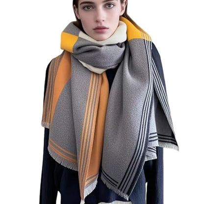 Winter Scarf for Women Dressy Evening Pashmina Shawl Wraps Open Front Poncho Blanket Fashion Travel Shawls Cape Wrap