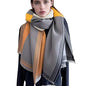 Winter Scarf for Women Dressy Evening Pashmina Shawl Wraps Open Front Poncho Blanket Fashion Travel Shawls Cape Wrap