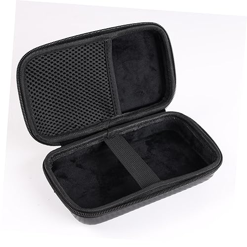 DOITOOL Portable Eva Storage Bag for Durable Shockproof Case with Classic Zipper Design Protective Pouch for Go Use Black