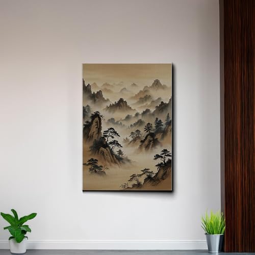 Japanese Wall Art, Minimalist Wall Art, Neutral Abstract Art, Modern Minimalist, Zen Wall Art, Zen Printed Wall Art, Japanese Art Print, Artwork Canvas Décor, Print