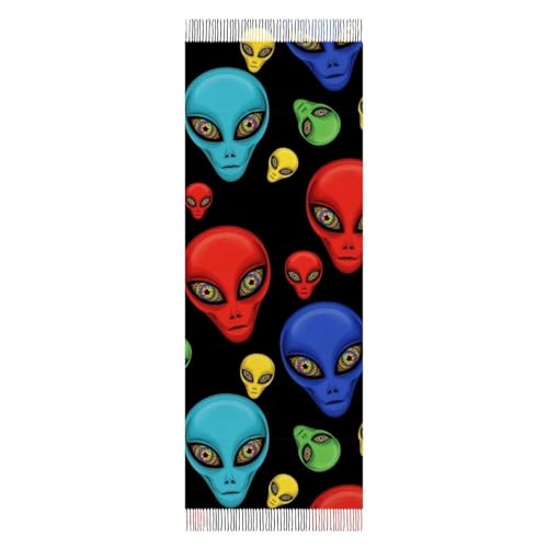 Ladies Warm Autumn Scarf Pashmina Wraps Shawl Winter Cozy - color: Picture (380)
