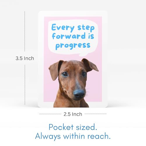 Dogs Against Anxiety Cards — 50 Anxiety Relief Cards | CBT & Mindfulness Exercises | Calming Gift for Women, Dog Lovers & Kids - style: Dogs Against Anxiety
