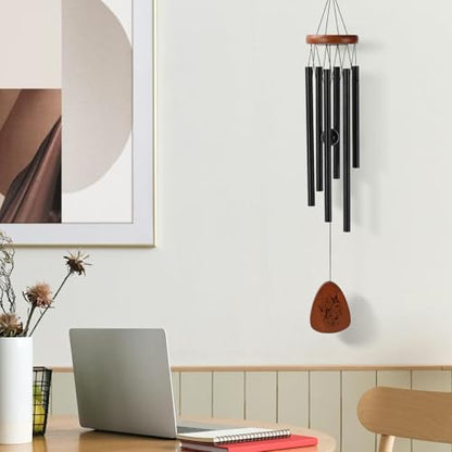 PRSTENLY Gifts for Mom from Daughter Son- Moms Wind Chimes Gifts from Kids for Birthday Valentines Day Mothers Day Christmas Best Mom Ever Gift - size: Mom