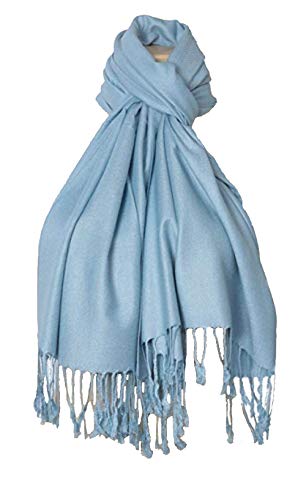 Pashmina Shawls and Wraps - Large Scarfs for Women - Party Bridal Long Fashion Shawl Wrap with Fringe